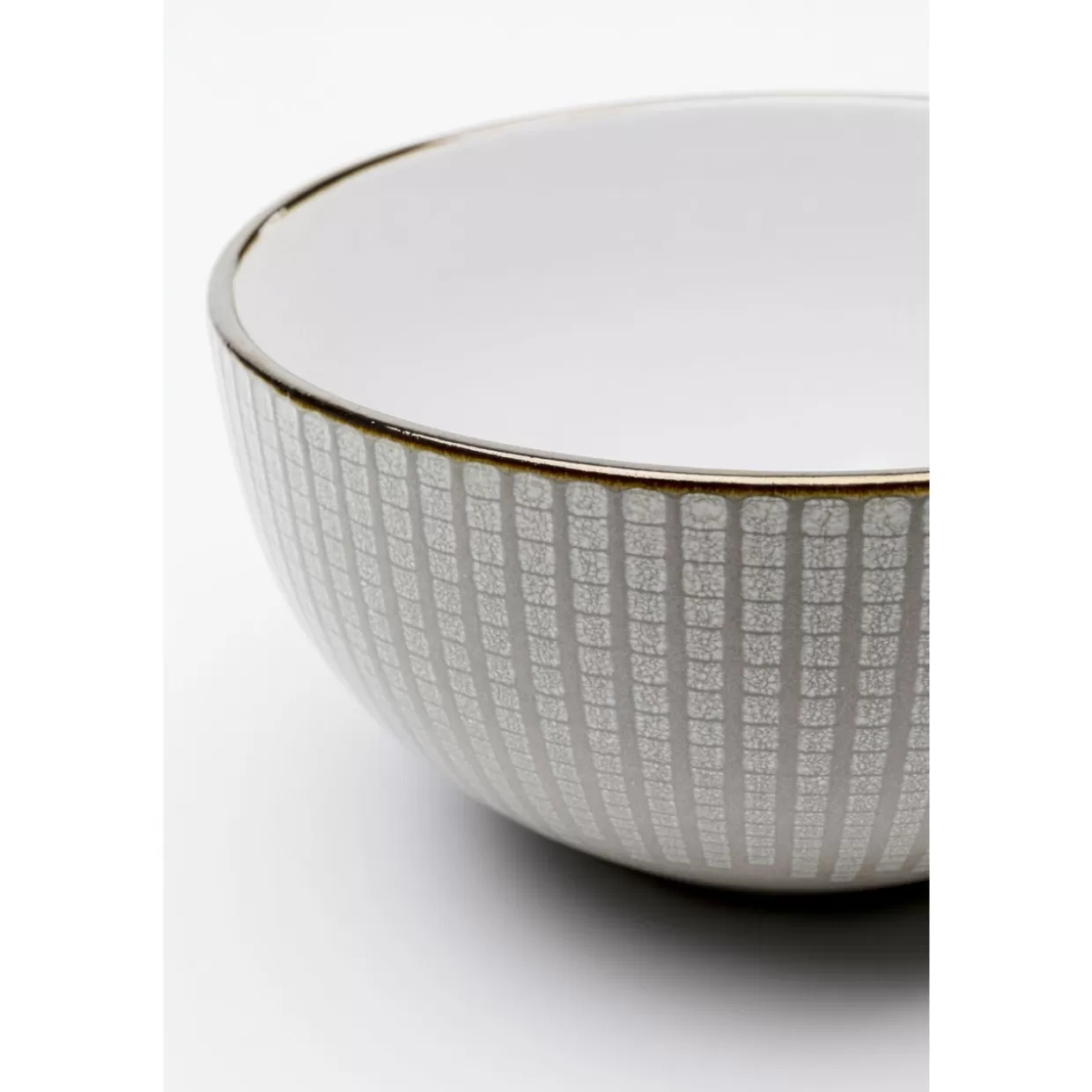 Ciotola decorativa Amalia in ceramica KARE Design - stoviglie e accessori per tavola con diametro 15 cm, design contemporaneo per arredamento raffinato