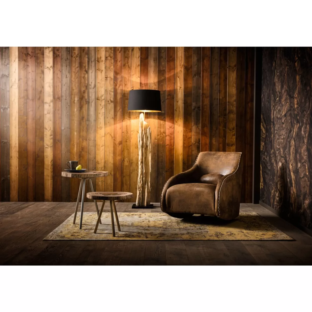 KARE Design Poltrona Dondolo Ritmo Vibrante - Stile Vintage con Design Intelligente