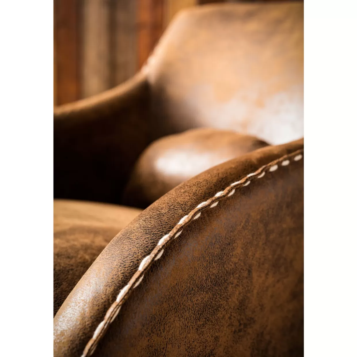 KARE Design Poltrona Dondolo Ritmo Vibrante - Stile Vintage con Design Intelligente