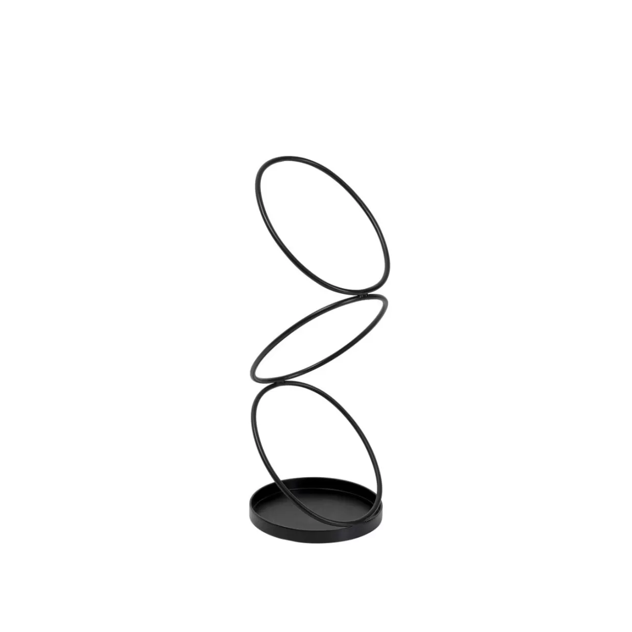 KARE Design Portaombrelli Cerchi Eleganti - Accessori d'Arredamento Moderni con Stile