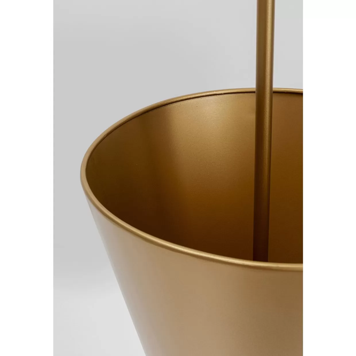 KARE Design - Portaombrelli Elegante con Base Dorata, Ispirato al Film 