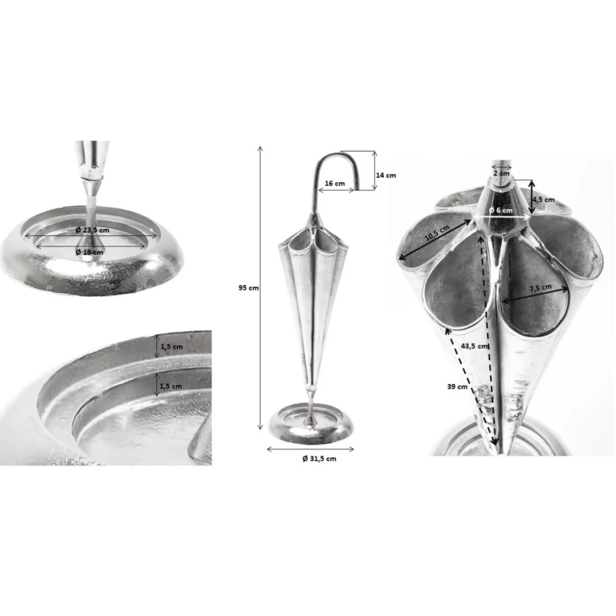 Portaombrelli KARE Design - Soluzione Elegante per Interni ed Esterni con Stile Contemporaneo