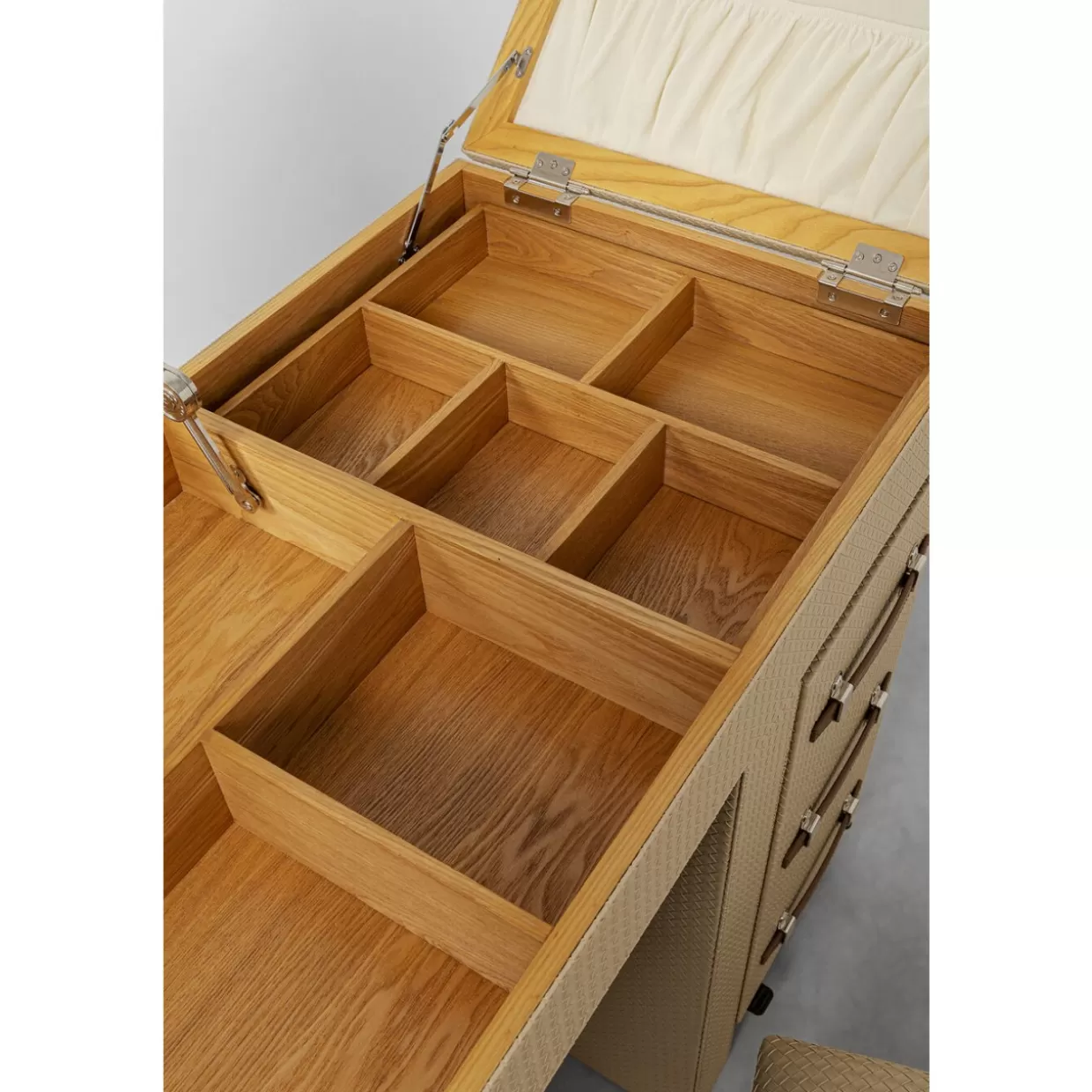 KARE Design - Set Tavolo Trucco Elegante con Ispirazione Veneziana | Combinazione Funzionale e Design Moderno