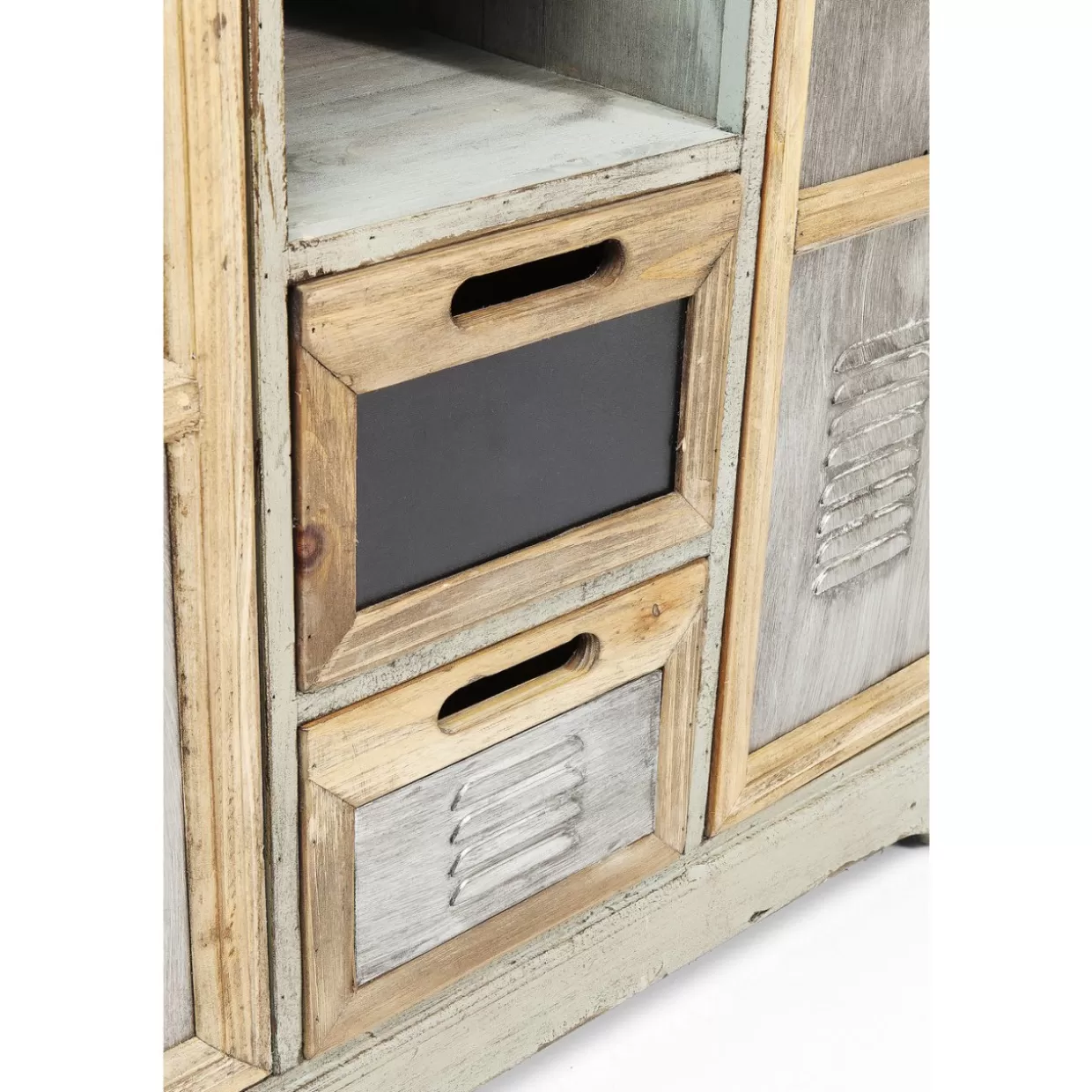 KARE Design Armadio Espositivo con Stile Vintage - Soluzione Arredamento per Saloni Barbiere Professionale