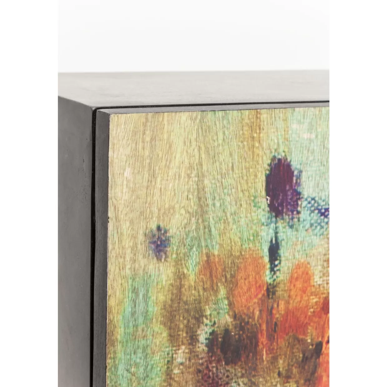 KARE Design - Armadio Floreale Regale con Intarsi Botanici e Design Esclusivo per Arredamento Moderno