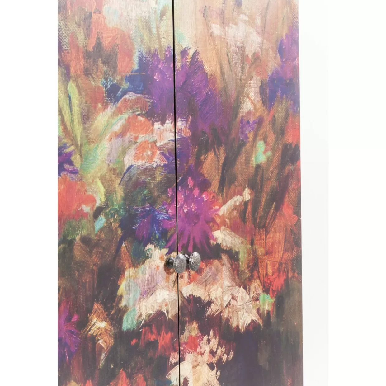 KARE Design - Armadio Floreale Regale con Intarsi Botanici e Design Esclusivo per Arredamento Moderno