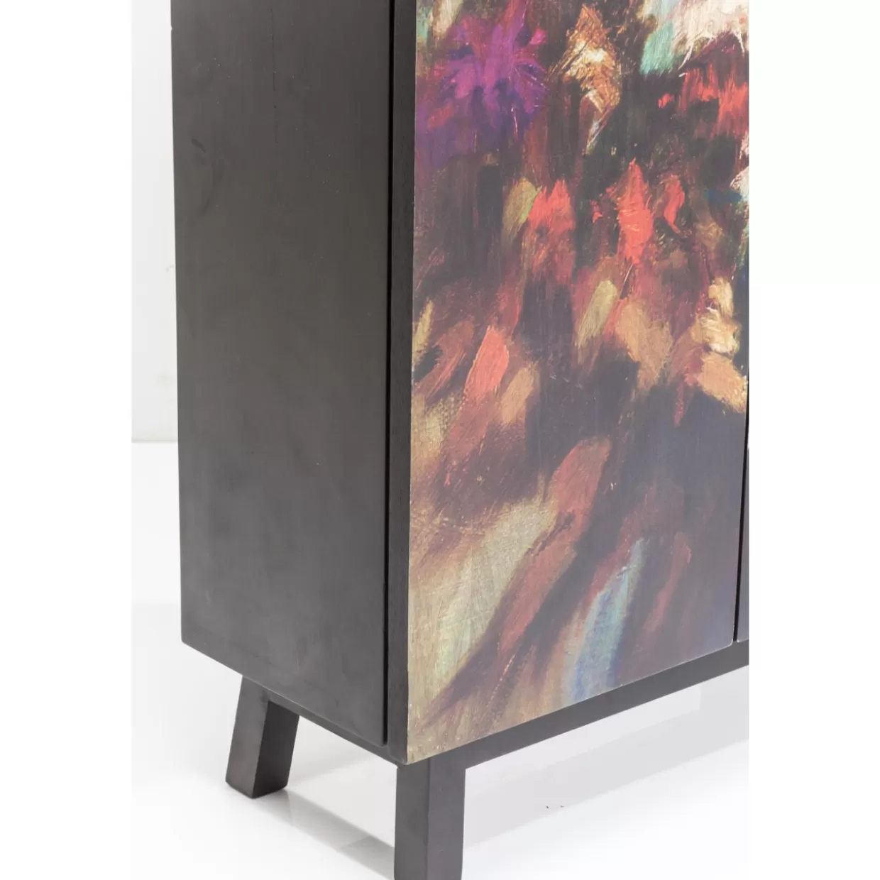 KARE Design - Armadio Floreale Regale con Intarsi Botanici e Design Esclusivo per Arredamento Moderno