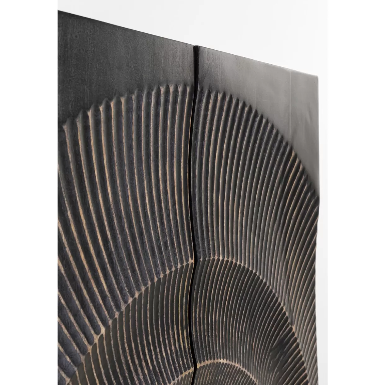 Armadio Moderno KARE Design con Scaffale Integrato - Colore Noce Scuro, Dimensioni Compatte 76x140 cm