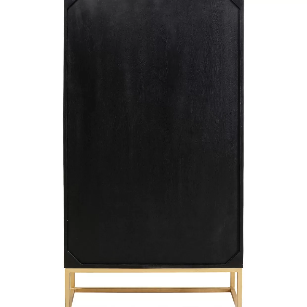 Armadio Moderno KARE Design con Scaffale Integrato - Colore Noce Scuro, Dimensioni Compatte 76x140 cm