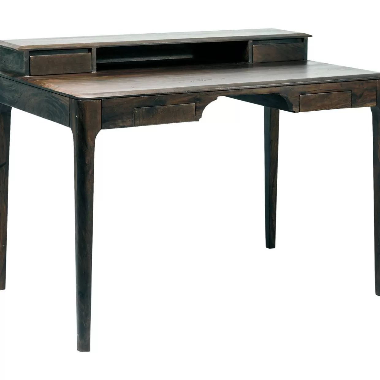 Scrivania Design Brooklyn in Legno di Noce - 110x70 cm per Ufficio Moderno | KARE Collection