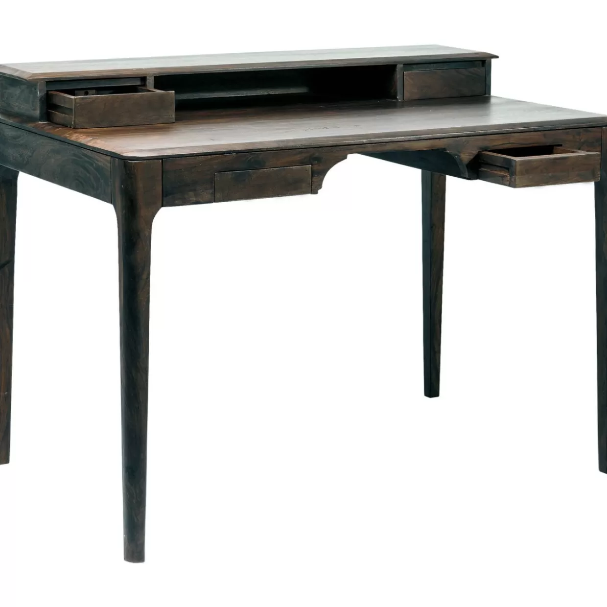 Scrivania Design Brooklyn in Legno di Noce - 110x70 cm per Ufficio Moderno | KARE Collection