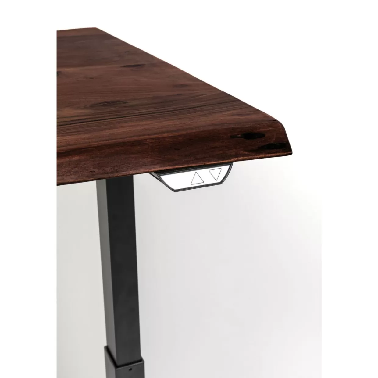 KARE Design - Scrivania Ergonomica Office Harmony in Tonalità Scura, 160x80 cm - Design Contemporaneo per Spazi Lavorativi Funzionali