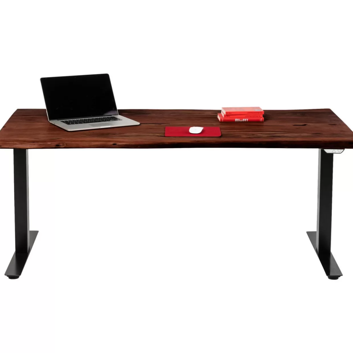 Scrivania Elegante Office Harmony di KARE Design - Design Moderno per Ufficio con Finitura Scura, Dimensioni 200x100 cm