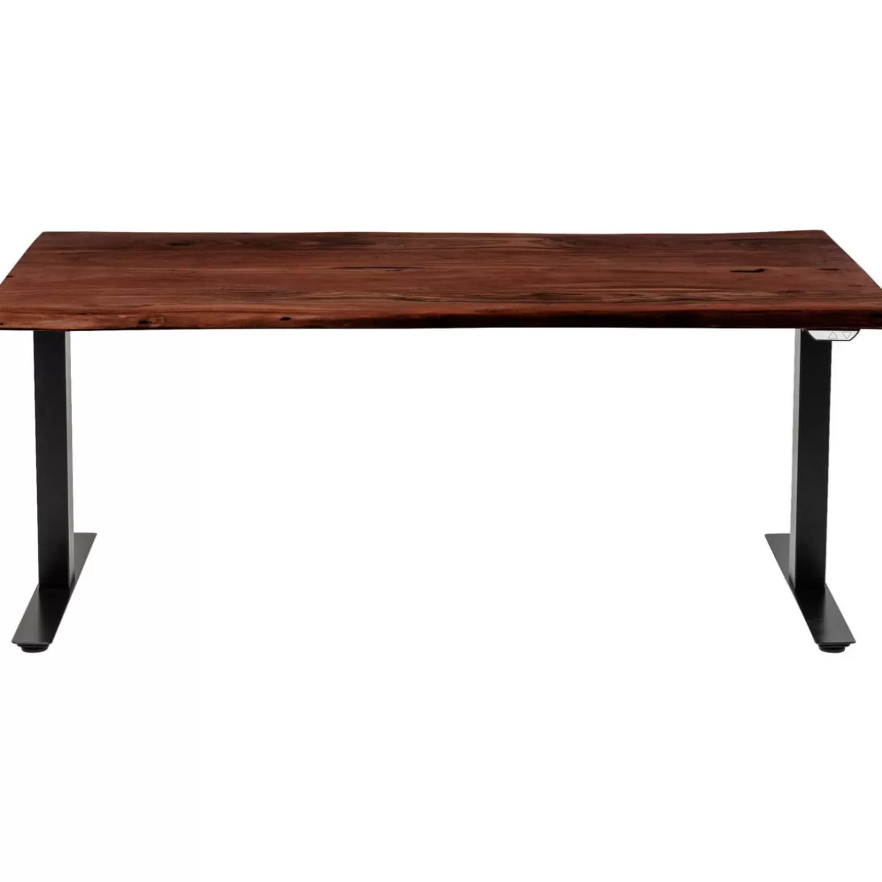 Scrivania Elegante Office Harmony di KARE Design - Design Moderno per Ufficio con Finitura Scura, Dimensioni 200x100 cm