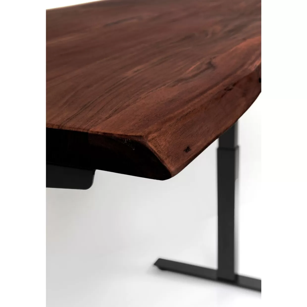 Scrivania Elegante Office Harmony di KARE Design - Design Moderno per Ufficio con Finitura Scura, Dimensioni 200x100 cm