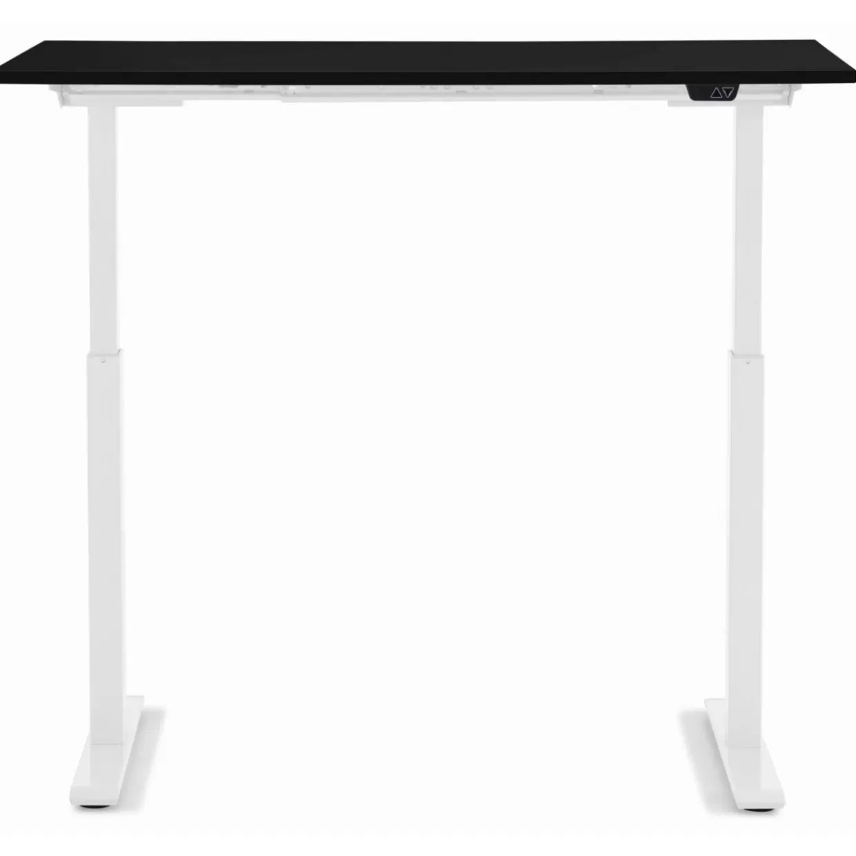 KARE Design - Tavolo da Scrivania Moderno per Ufficio, Design Intelligente in Bianco e Nero, Dimensioni 120x70 cm