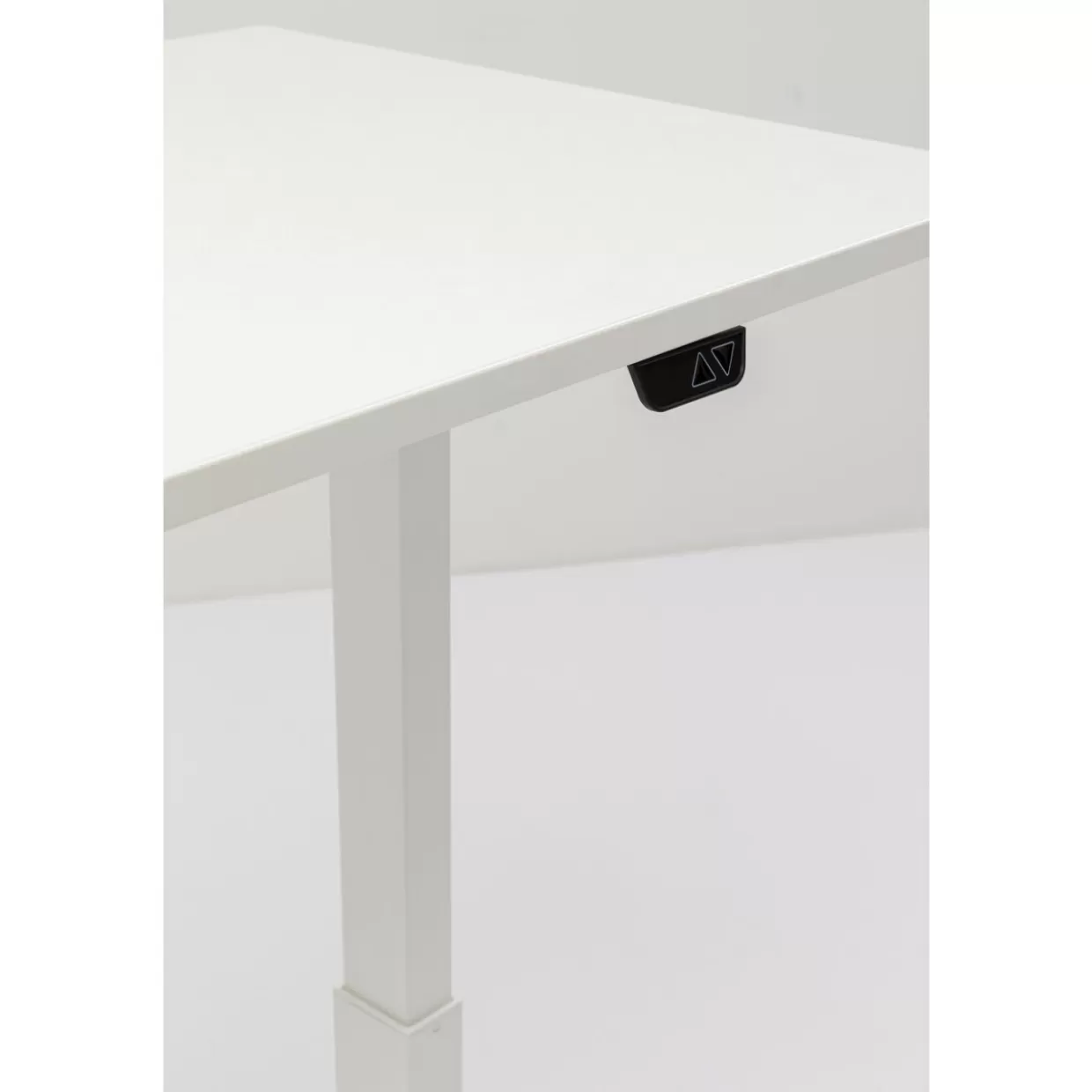 Scrivania Moderna KARE Design OfficeSmart - Tavolo Ufficio Elegante in Bianco, Dimensioni 120x70 cm