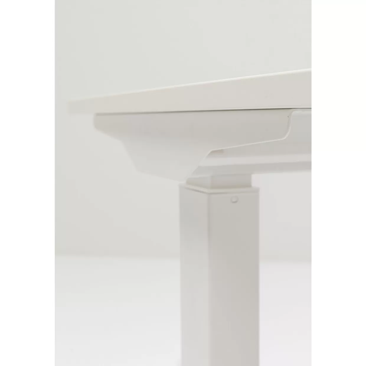 Scrivania Moderna KARE Design OfficeSmart - Tavolo Ufficio Elegante in Bianco, Dimensioni 120x70 cm