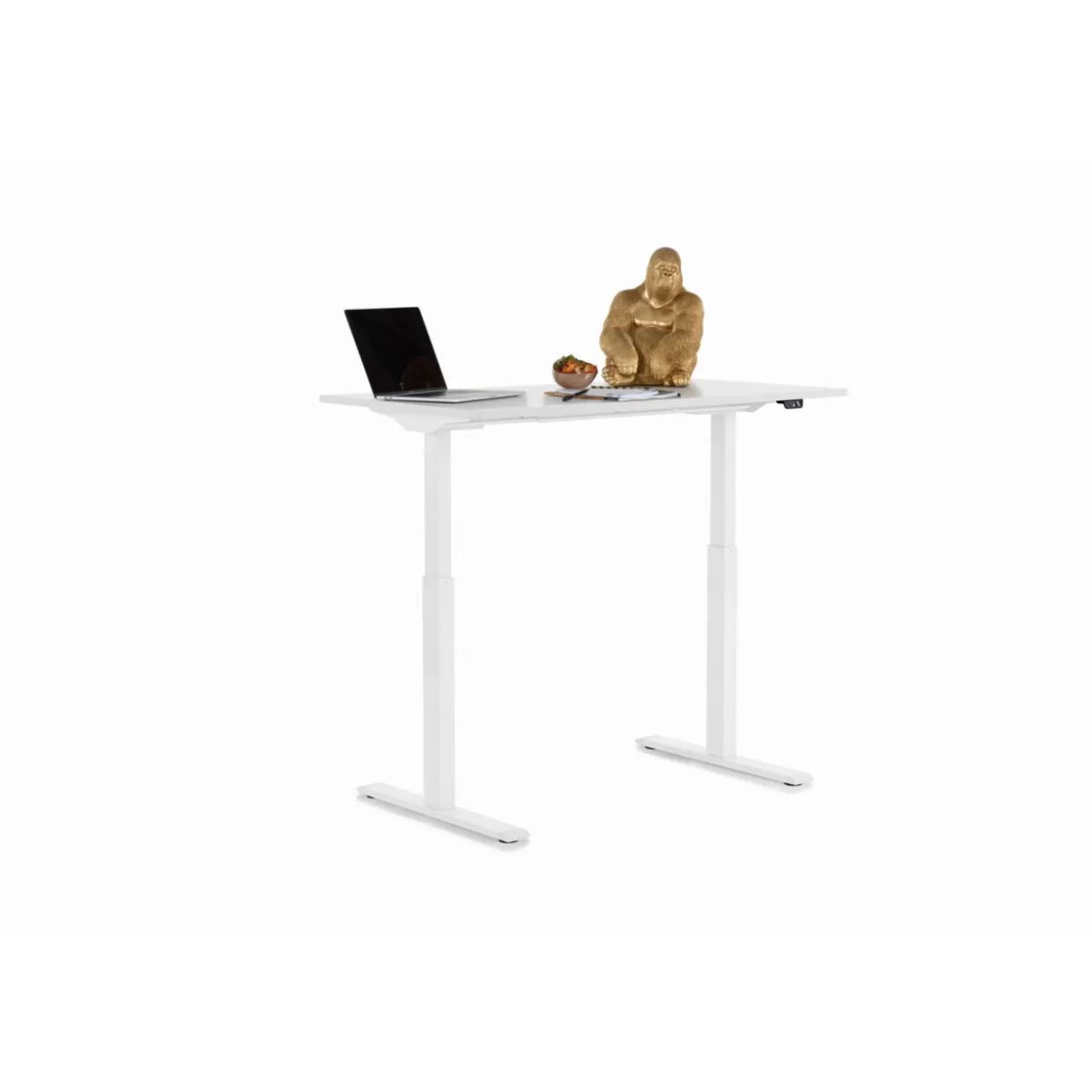 Scrivania Moderna KARE Design OfficeSmart - Tavolo Ufficio Elegante in Bianco, Dimensioni 120x70 cm