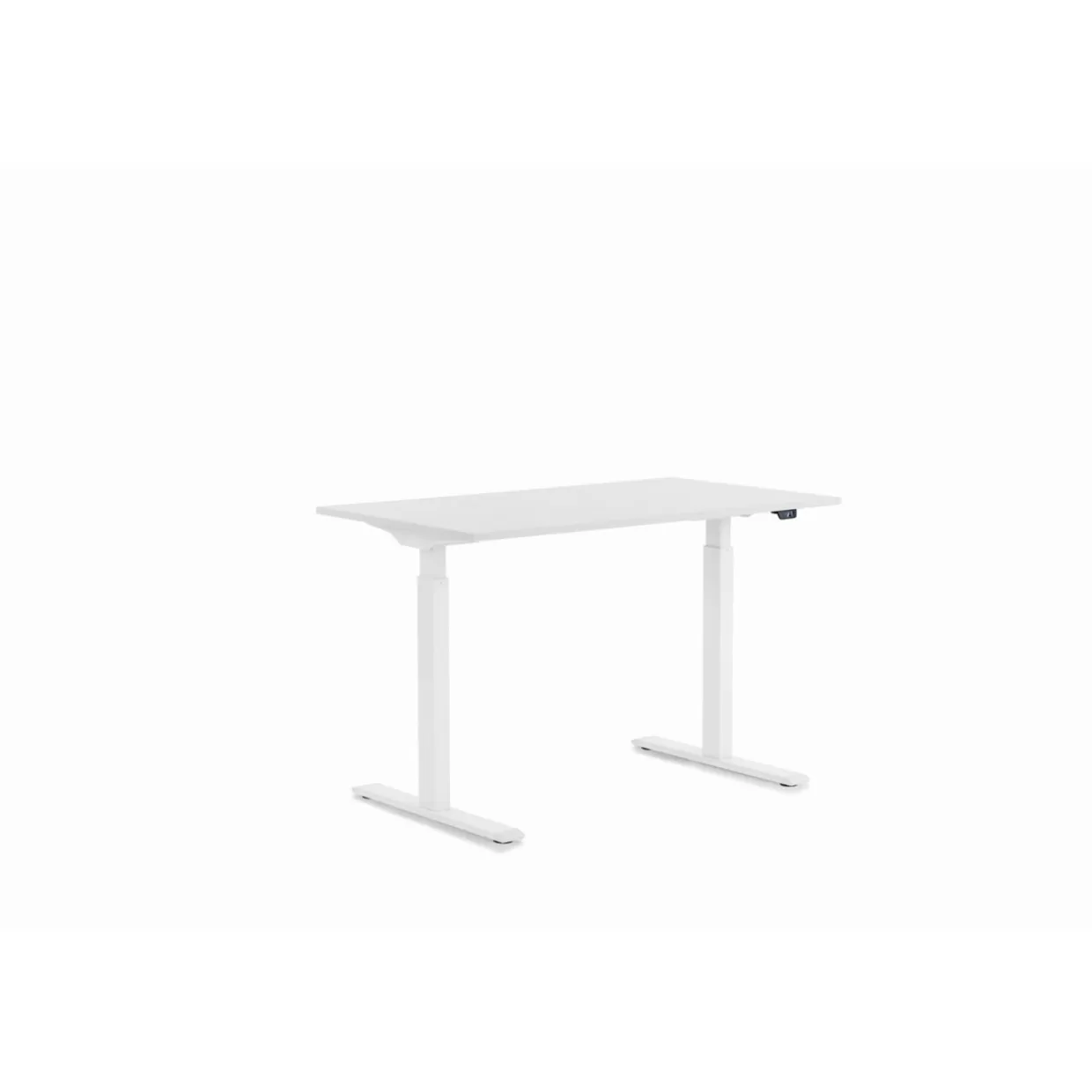 Scrivania Moderna KARE Design OfficeSmart - Tavolo Ufficio Elegante in Bianco, Dimensioni 120x70 cm