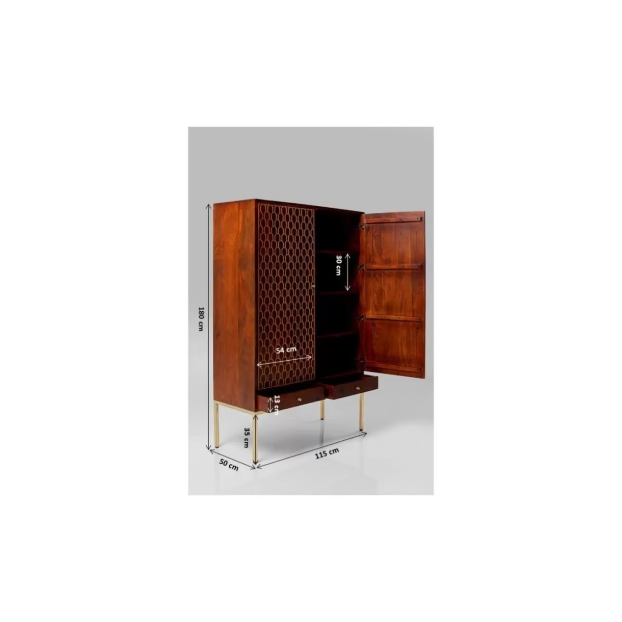 Scrivania Moderna KARE Design OfficeSmart - Tavolo Ufficio Elegante in Bianco, Dimensioni 120x70 cm