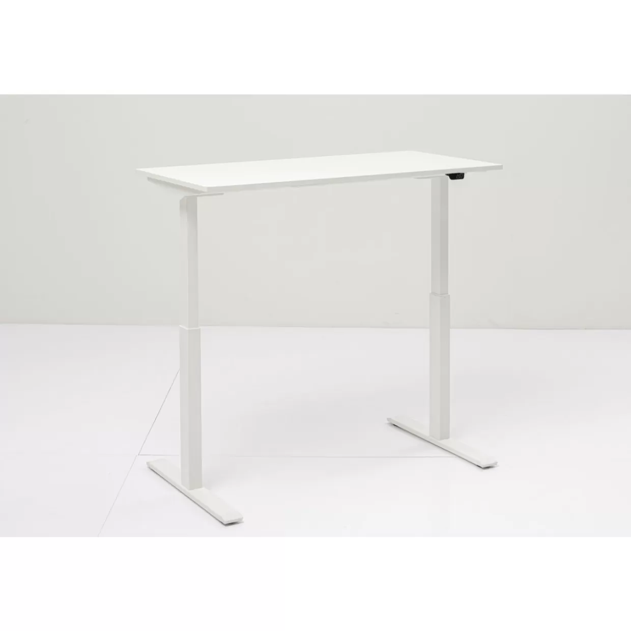 Scrivania Moderna KARE Design OfficeSmart - Tavolo Ufficio Elegante in Bianco, Dimensioni 120x70 cm