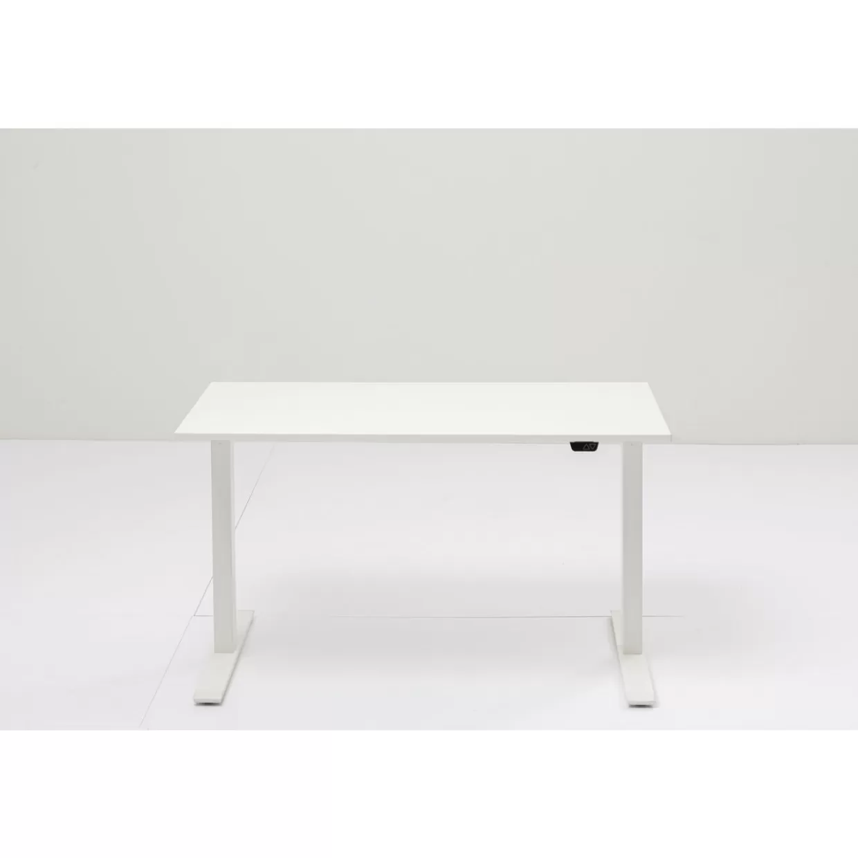 Scrivania Moderna KARE Design OfficeSmart - Tavolo Ufficio Elegante in Bianco, Dimensioni 120x70 cm