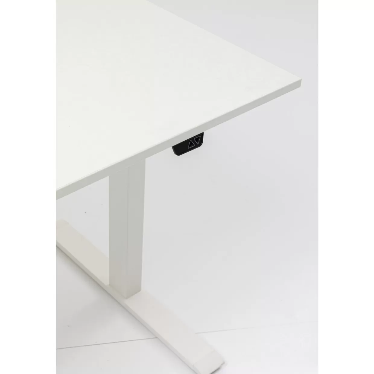 Scrivania Moderna KARE Design OfficeSmart - Tavolo Ufficio Elegante in Bianco, Dimensioni 120x70 cm