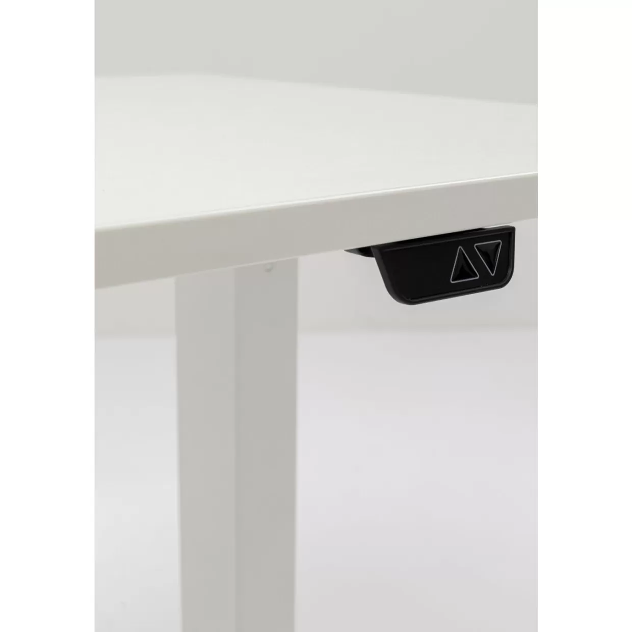 Scrivania Moderna KARE Design OfficeSmart - Tavolo Ufficio Elegante in Bianco, Dimensioni 120x70 cm