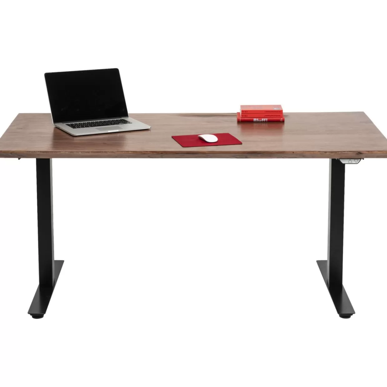 Scrivania Moderna Office Symphony in Nero Opaco - Design Ergonomico KARE, 160x80 cm per Ufficio Funzionale