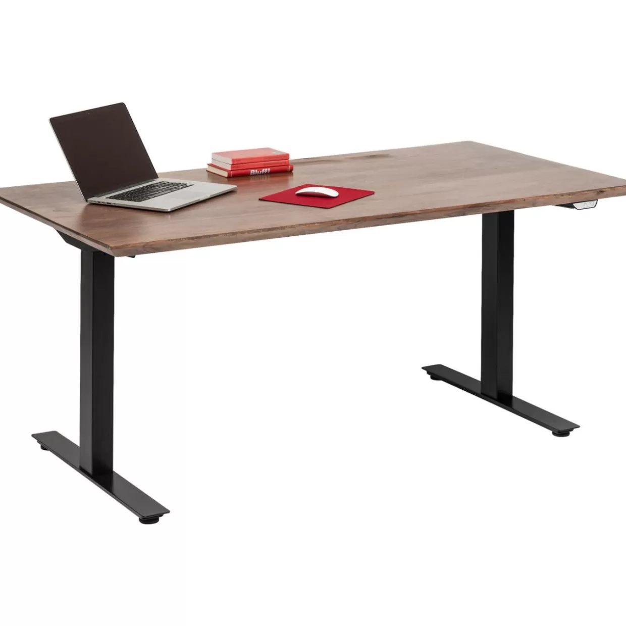 Scrivania Moderna Office Symphony in Nero Opaco - Design Ergonomico KARE, 160x80 cm per Ufficio Funzionale
