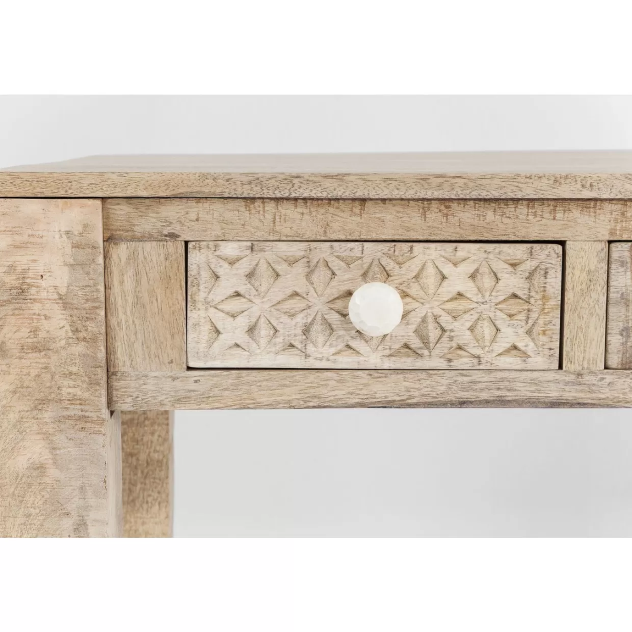 Scrivania moderna Puro Design KARE - 135x60 cm con 6 supporti regolabili, perfetta per uffici e spazi compatti