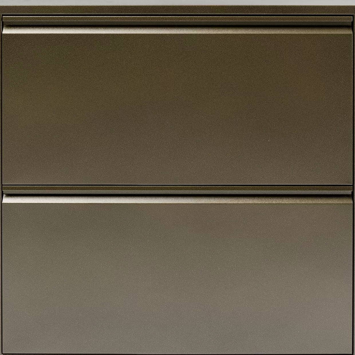Scarpiere Doppio Caruso in Bronzo Antico - Design Funzionale KARE per Piccoli Spazi

、(