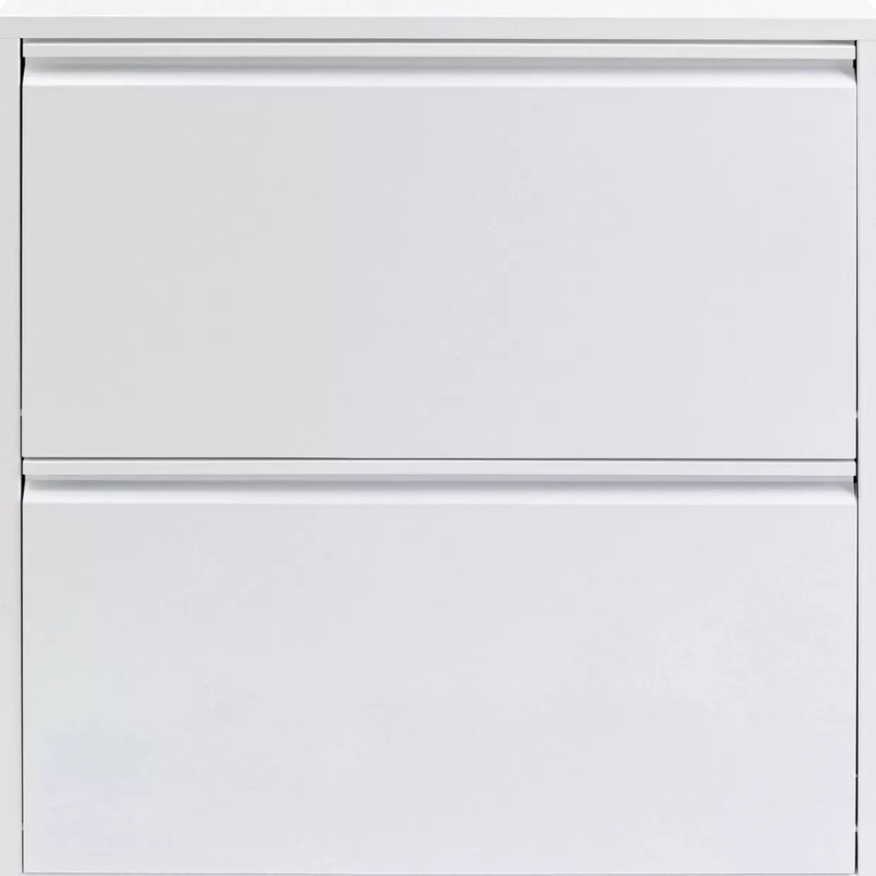 KARE Design - Scarpiera Caruso 2 Posti Bianco con Design Innovativo per Arredamento Funzionale