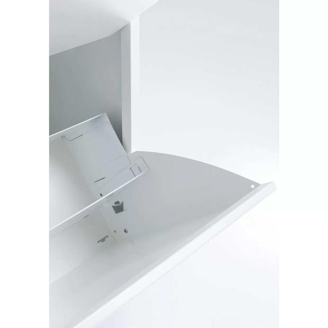 KARE Design - Scarpiera Caruso 2 Posti Bianco con Design Innovativo per Arredamento Funzionale