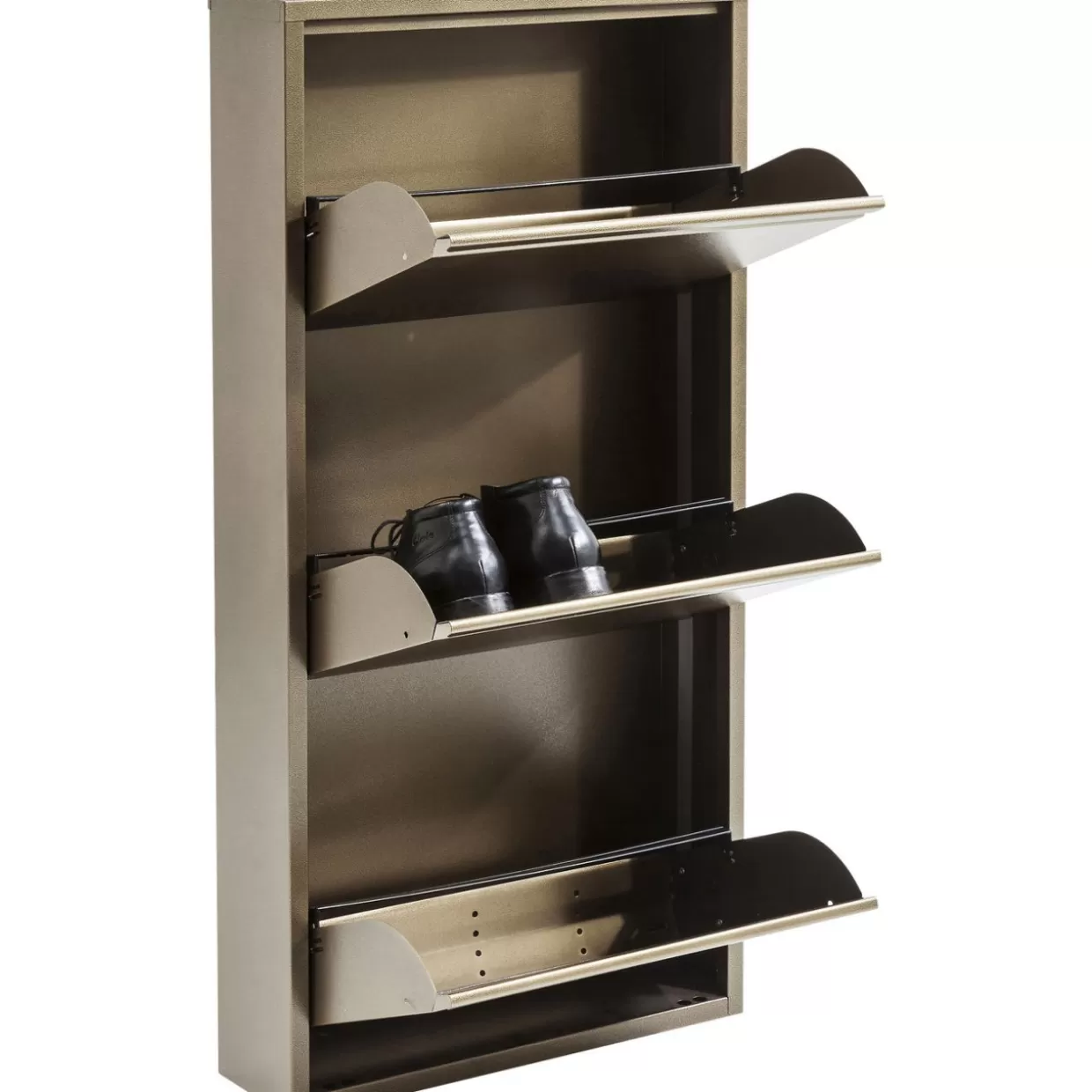 Scarpiere Caruso in Bronzo - Set Elegante da 3 Pezzi con Design Moderno KARE per la Casa
