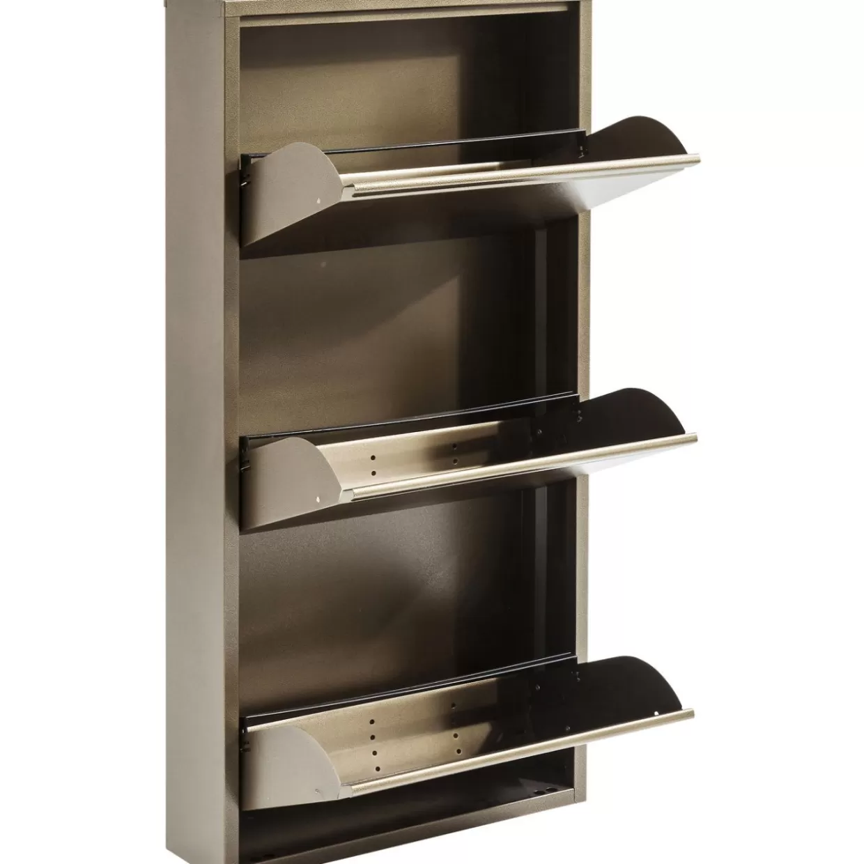 Scarpiere Caruso in Bronzo - Set Elegante da 3 Pezzi con Design Moderno KARE per la Casa