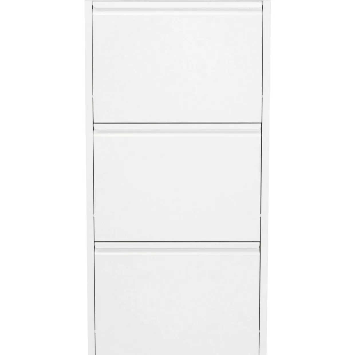 Scarpiera Caruso in Bianco - Set da 3 Ripiani Moderno per Ingresso, Design Funzionale KARE