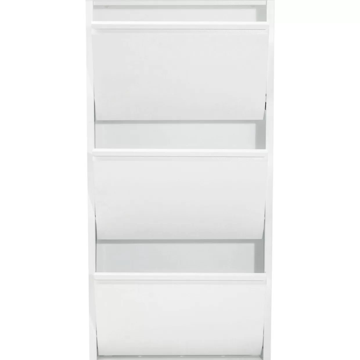 Scarpiera Caruso in Bianco - Set da 3 Ripiani Moderno per Ingresso, Design Funzionale KARE