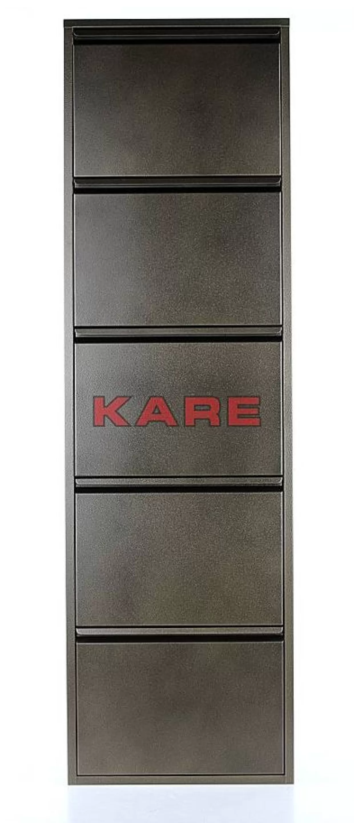Scarpiere Caruso 5 Posti in Bronzo Antico - Complemento d'Arredo Elegante KARE Design