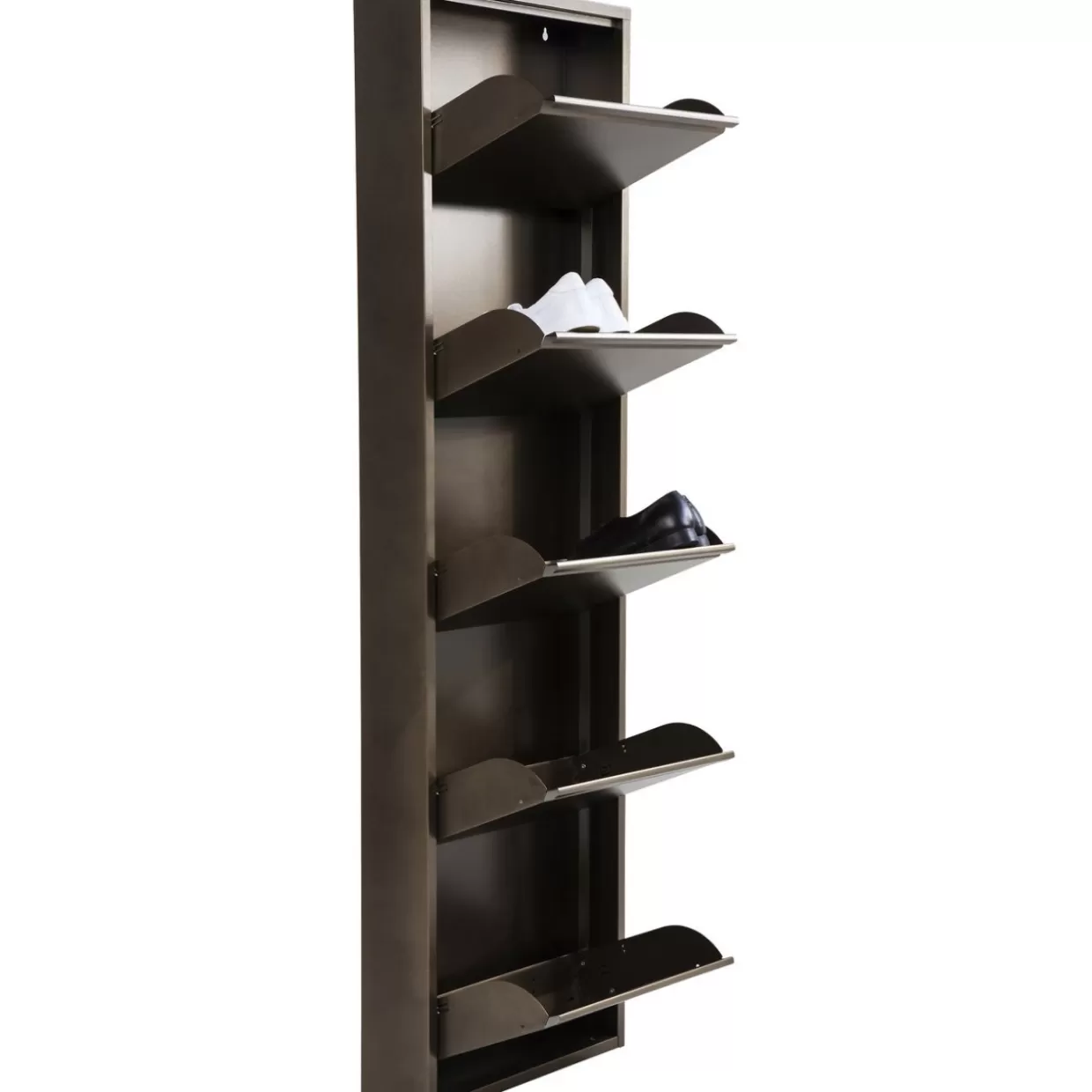 Scarpiere Caruso 5 Posti in Bronzo Antico - Complemento d'Arredo Elegante KARE Design