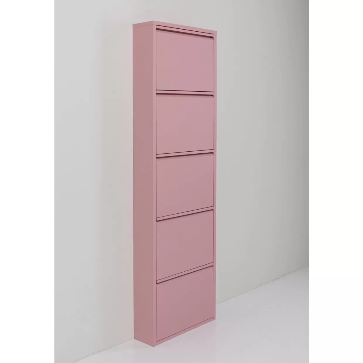 KARE Design - Arredi Compatti & Accessori | Organizzatore Scarpe Caruso 5 Ripiani in Tonalità Rosa - Soluzione Pratica con Design Accattivante