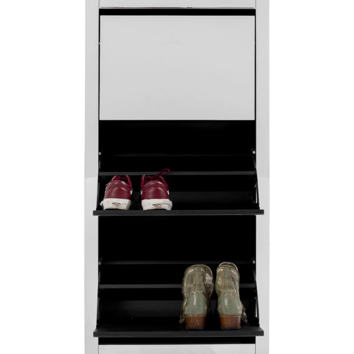 KARE Design Arredi Compatti & Accessori | Scarpiere Lusso a 3 Livelli con Design Esclusivo