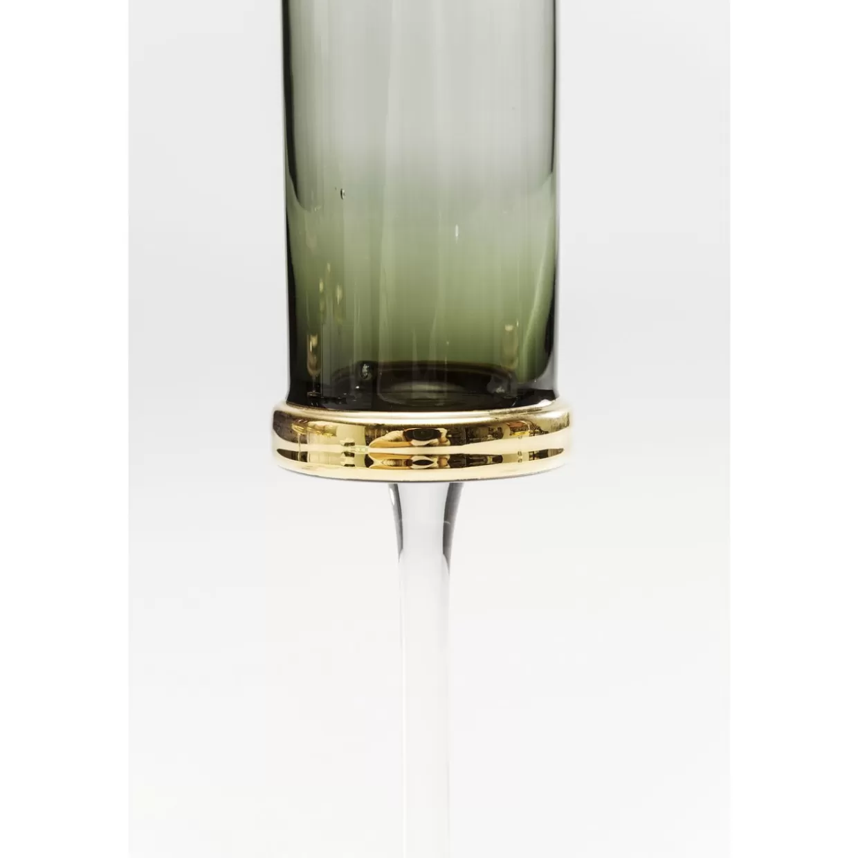 KARE Design - Calice da Prosecco Fumo Innocente con Set Stoviglie Eleganti per Tavola Moderna - Complementi d'Arredo per Apparecchiature Raffinate