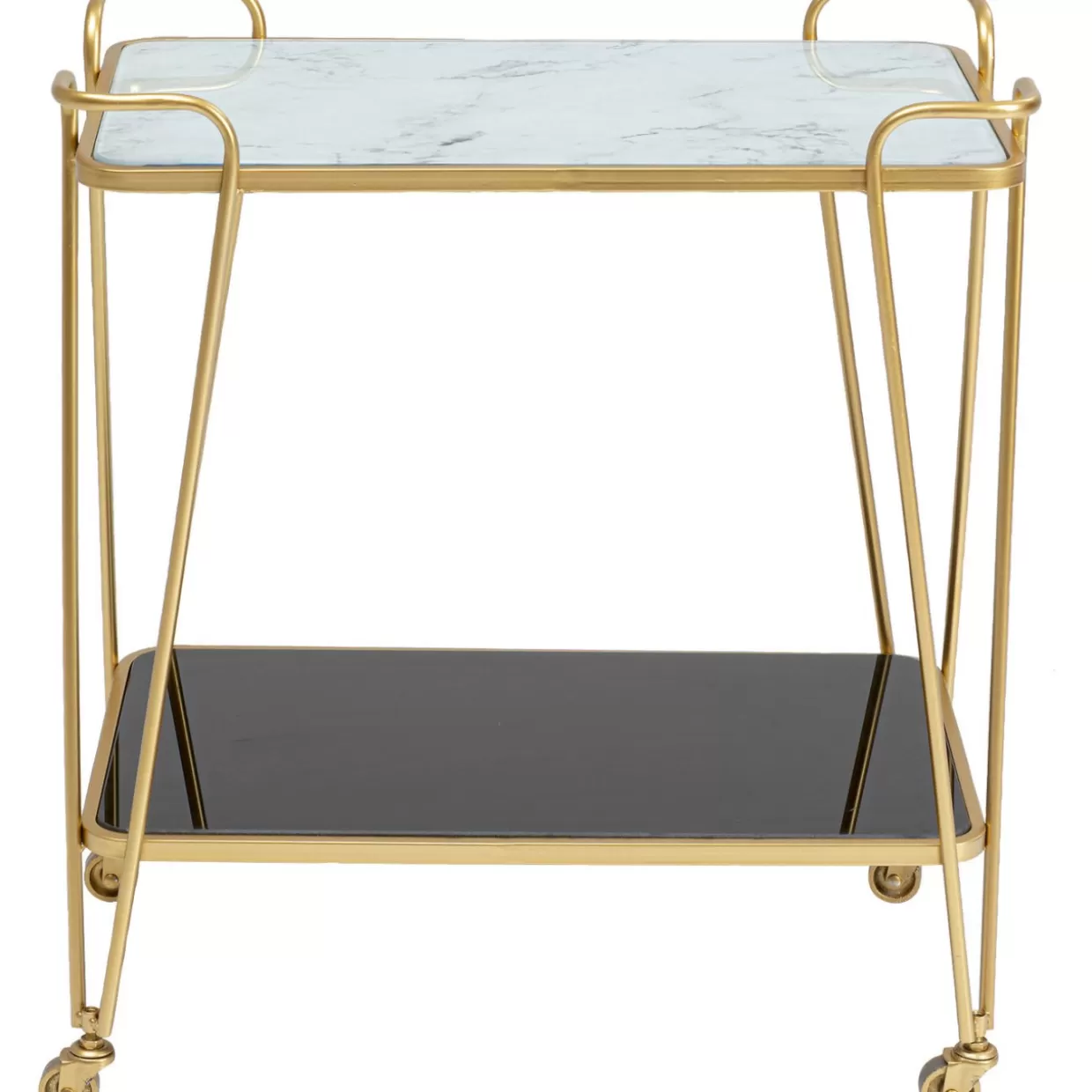 Tavoli da design con carrelli portavivandi KARE - Collezione West Coast stile California