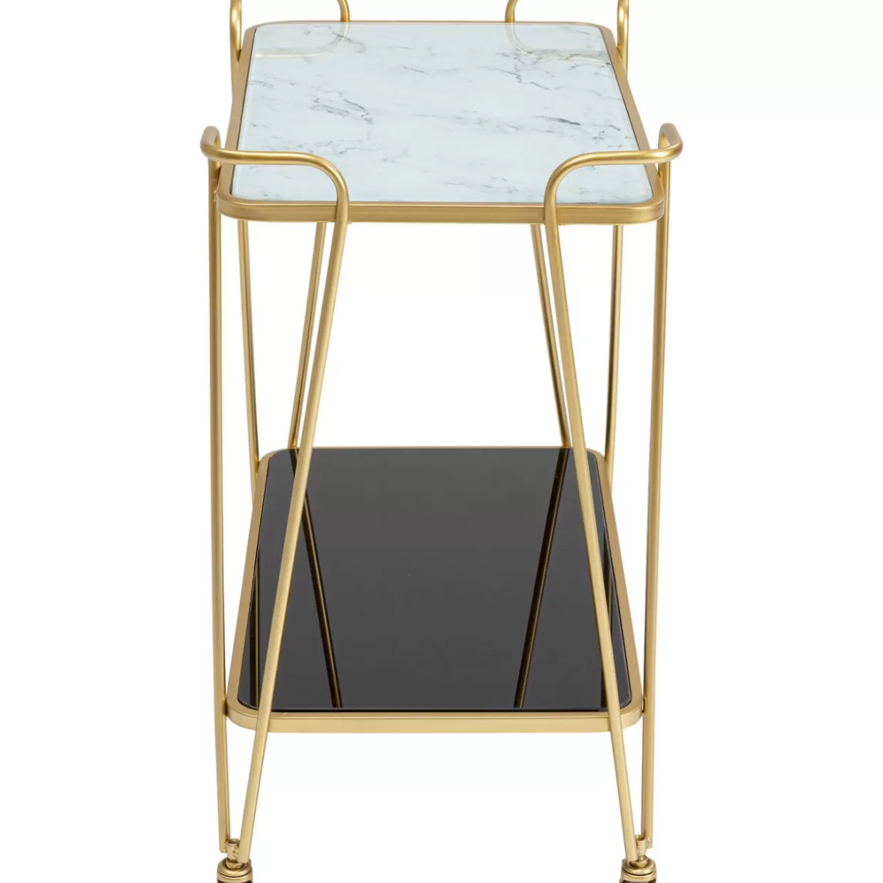 Tavoli da design con carrelli portavivandi KARE - Collezione West Coast stile California