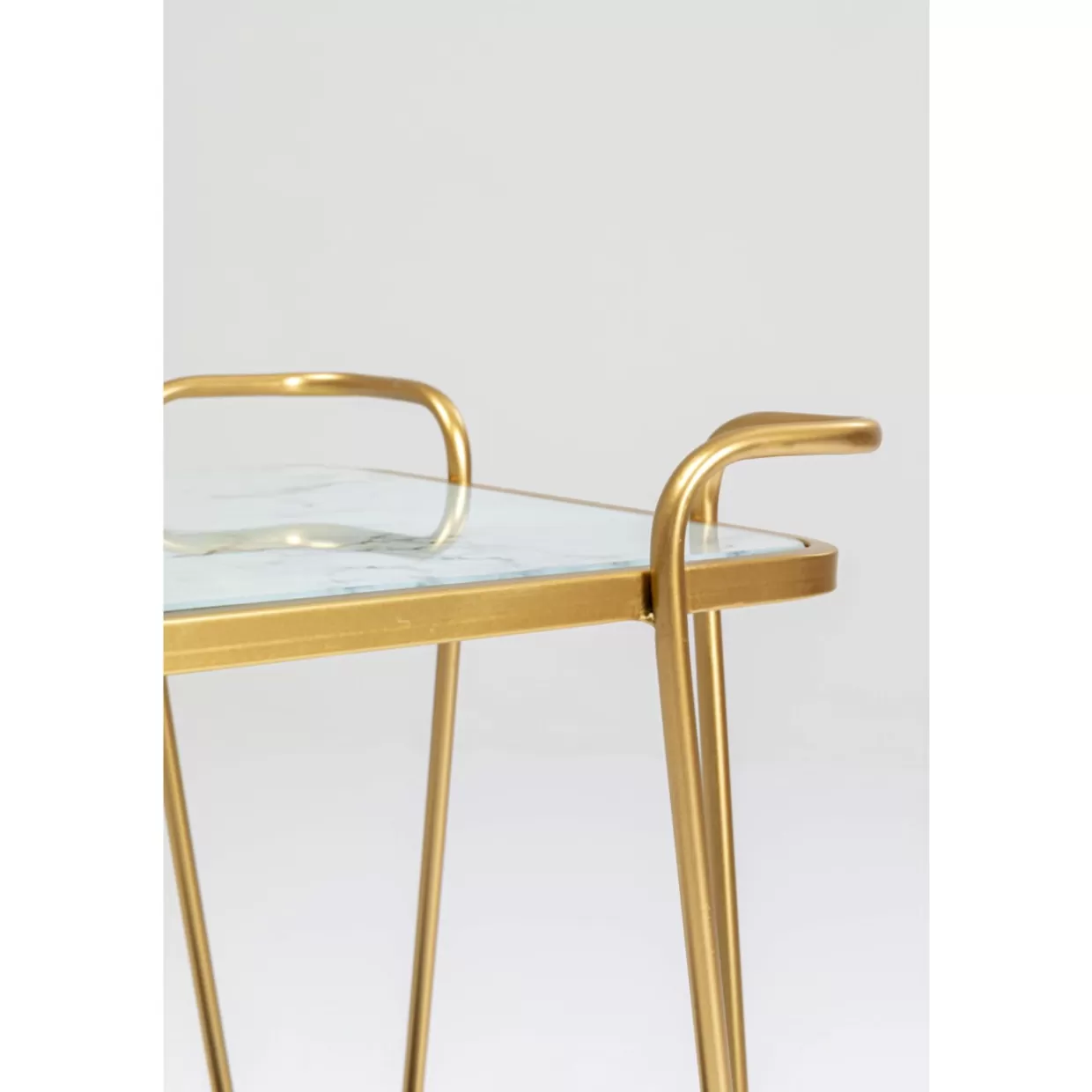 Tavoli da design con carrelli portavivandi KARE - Collezione West Coast stile California