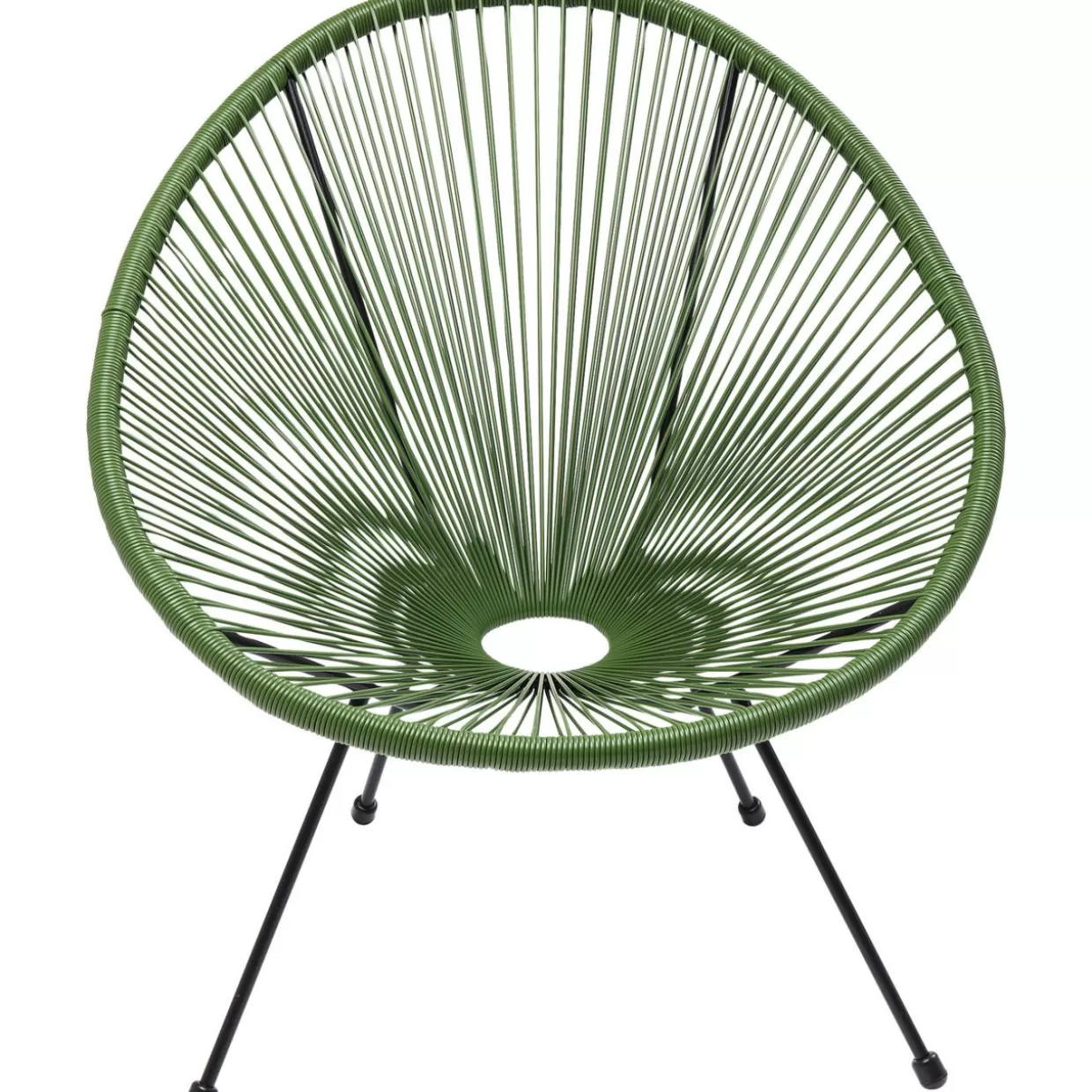 Poltrona Acapulco Verde Smeraldo - Arredo da Esterno Iconico KARE Design 

(Rilassati all'aperto con lo stile mid-century rivisitato)