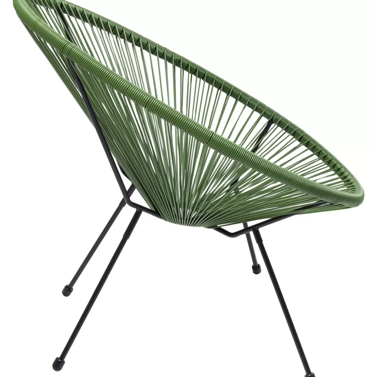 Poltrona Acapulco Verde Smeraldo - Arredo da Esterno Iconico KARE Design 

(Rilassati all'aperto con lo stile mid-century rivisitato)