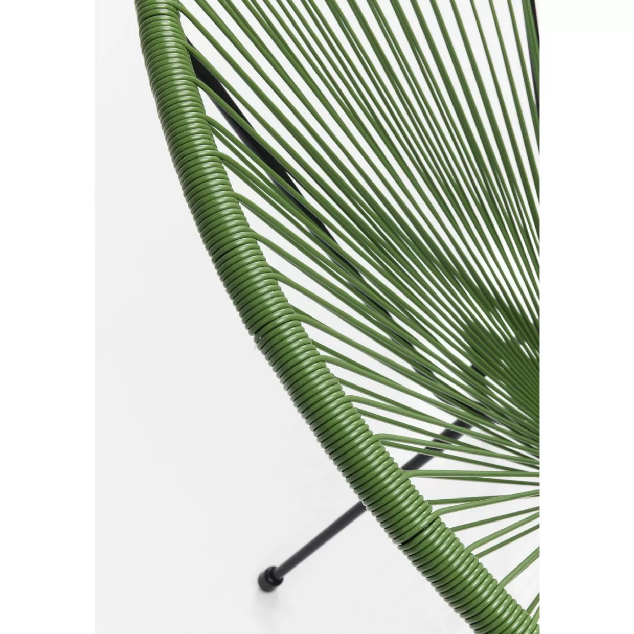 Poltrona Acapulco Verde Smeraldo - Arredo da Esterno Iconico KARE Design 

(Rilassati all'aperto con lo stile mid-century rivisitato)